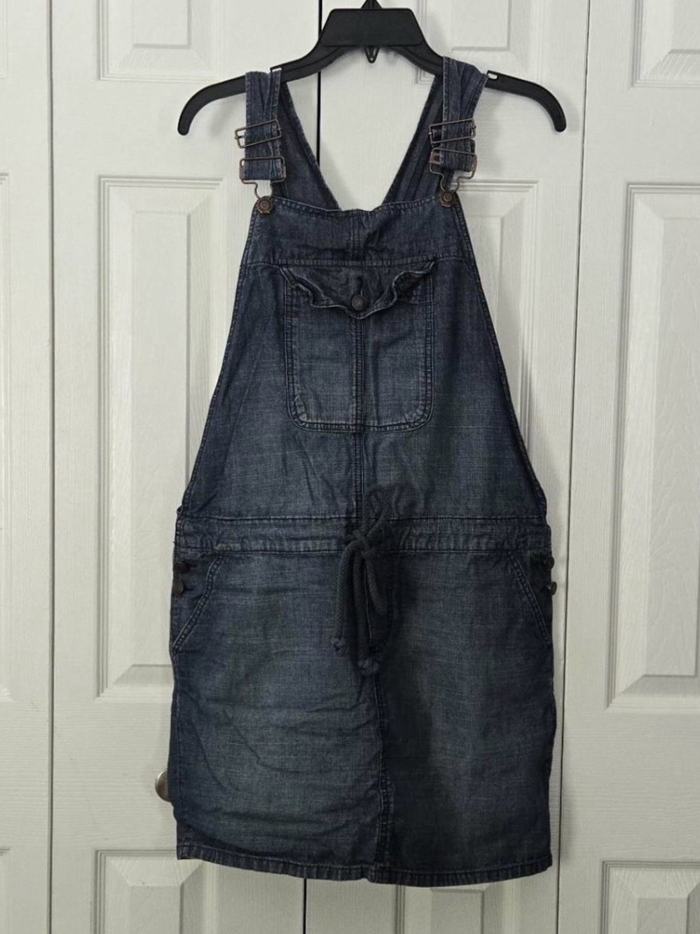 GAP Indigo Blue Denim Pinafore Overalls